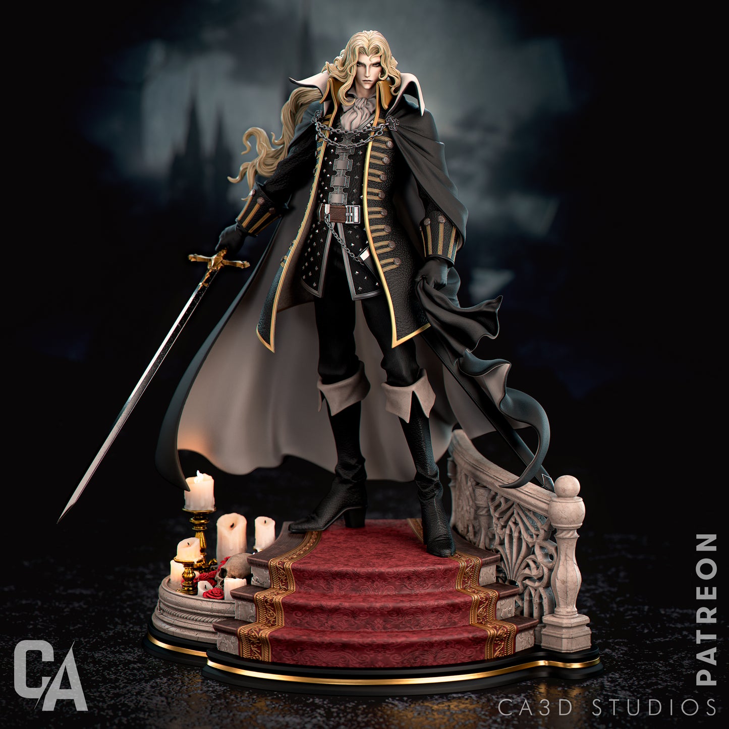 Alucard | Castlevania | Handcrafted Figure