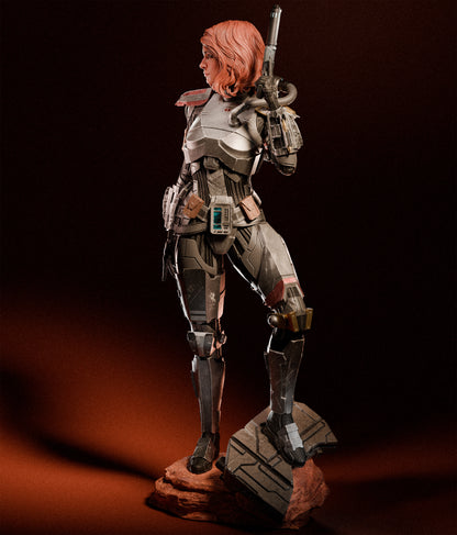 Galactic Mercenary | Handcrafted Figure