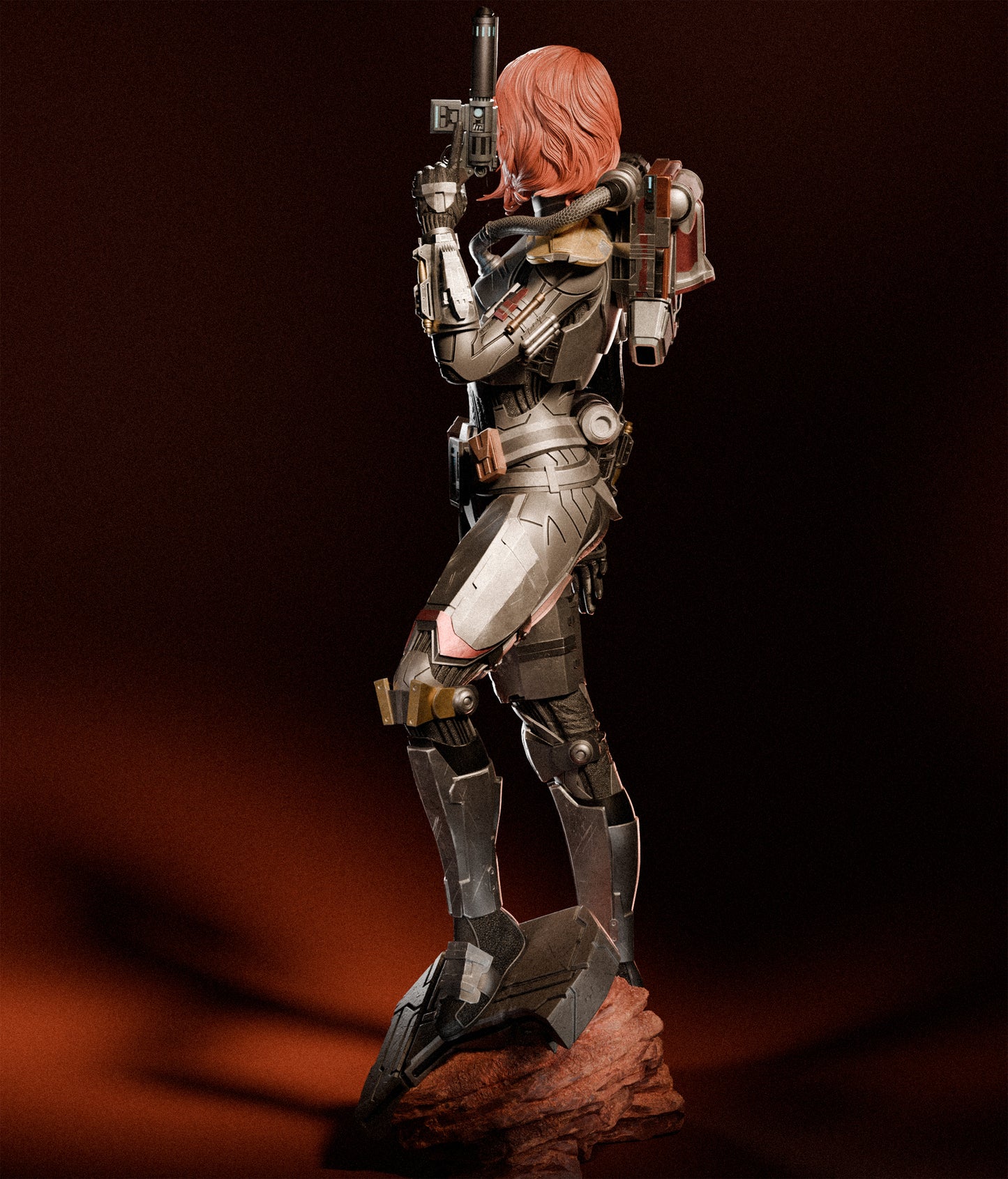 Galactic Mercenary | Handcrafted Figure
