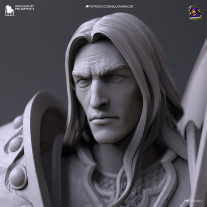 Arthas/Lich King | World of Warcraft | Handcrafted Figure