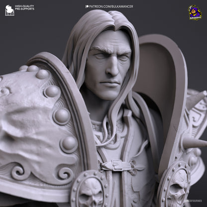 Arthas/Lich King | World of Warcraft | Handcrafted Figure