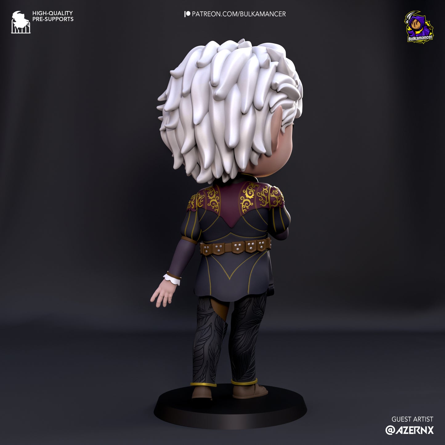 Chibi BG3 team | Baldur's Gate 3 | Handcrafted Figure