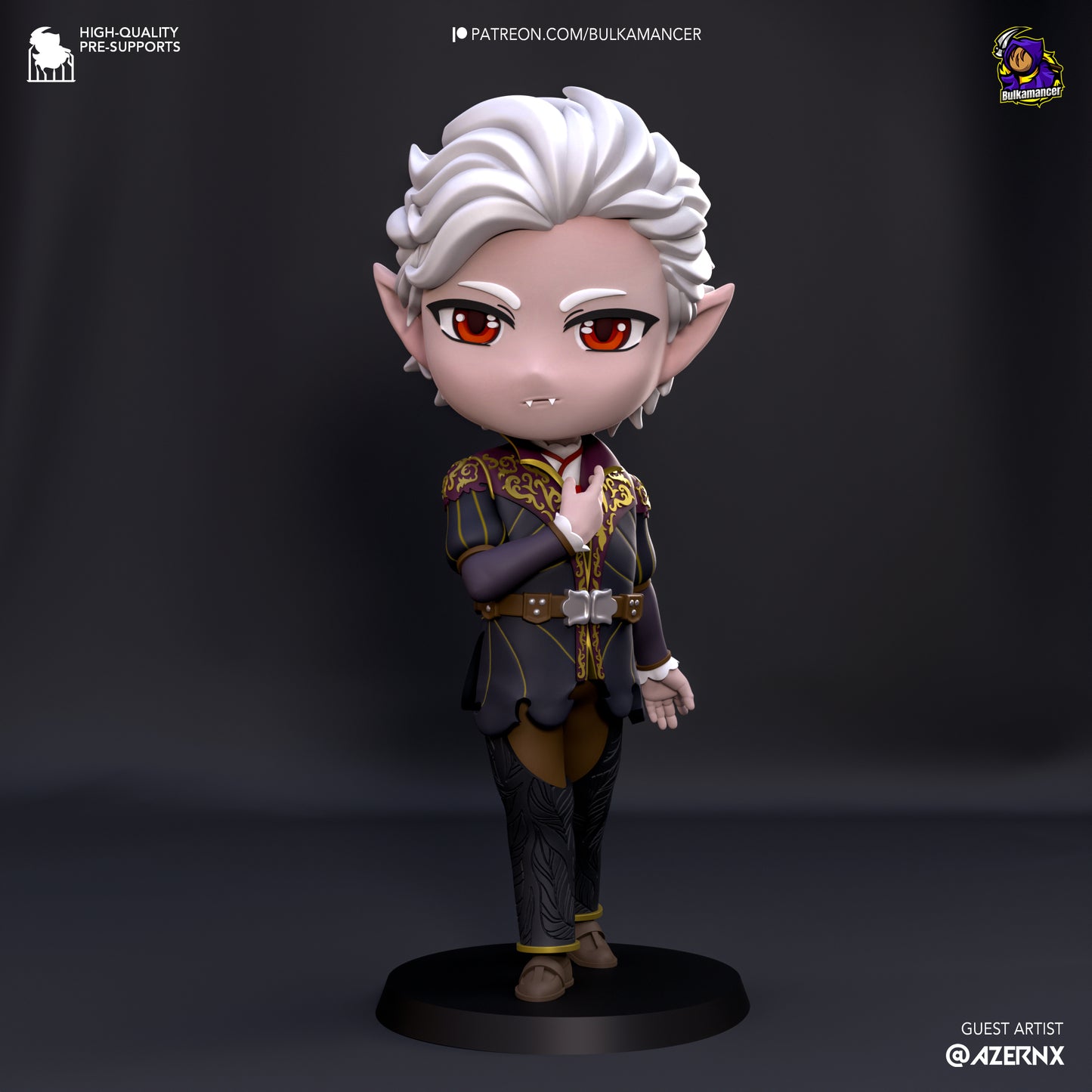 Chibi BG3 team | Baldur's Gate 3 | Handcrafted Figure