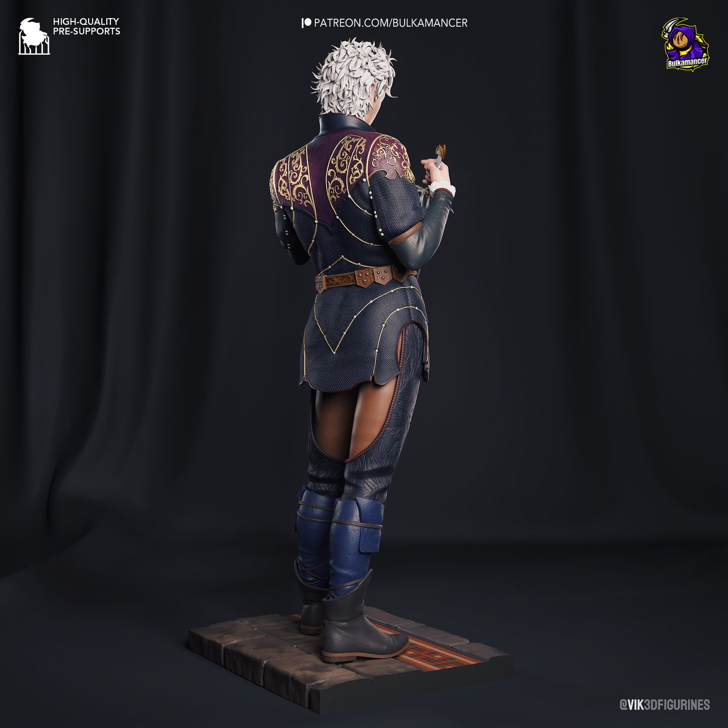 Astarion | Baldur’s Gate 3 | Handcrafted Figure