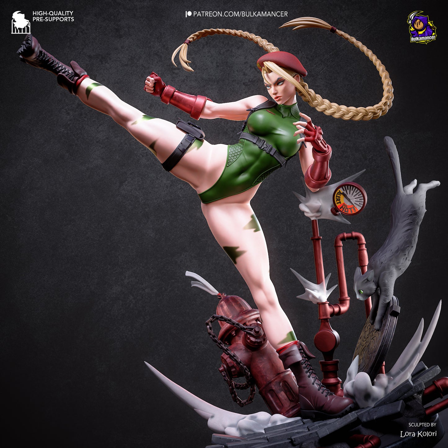 Cammy | Street Fighter | Handcrafted Figure