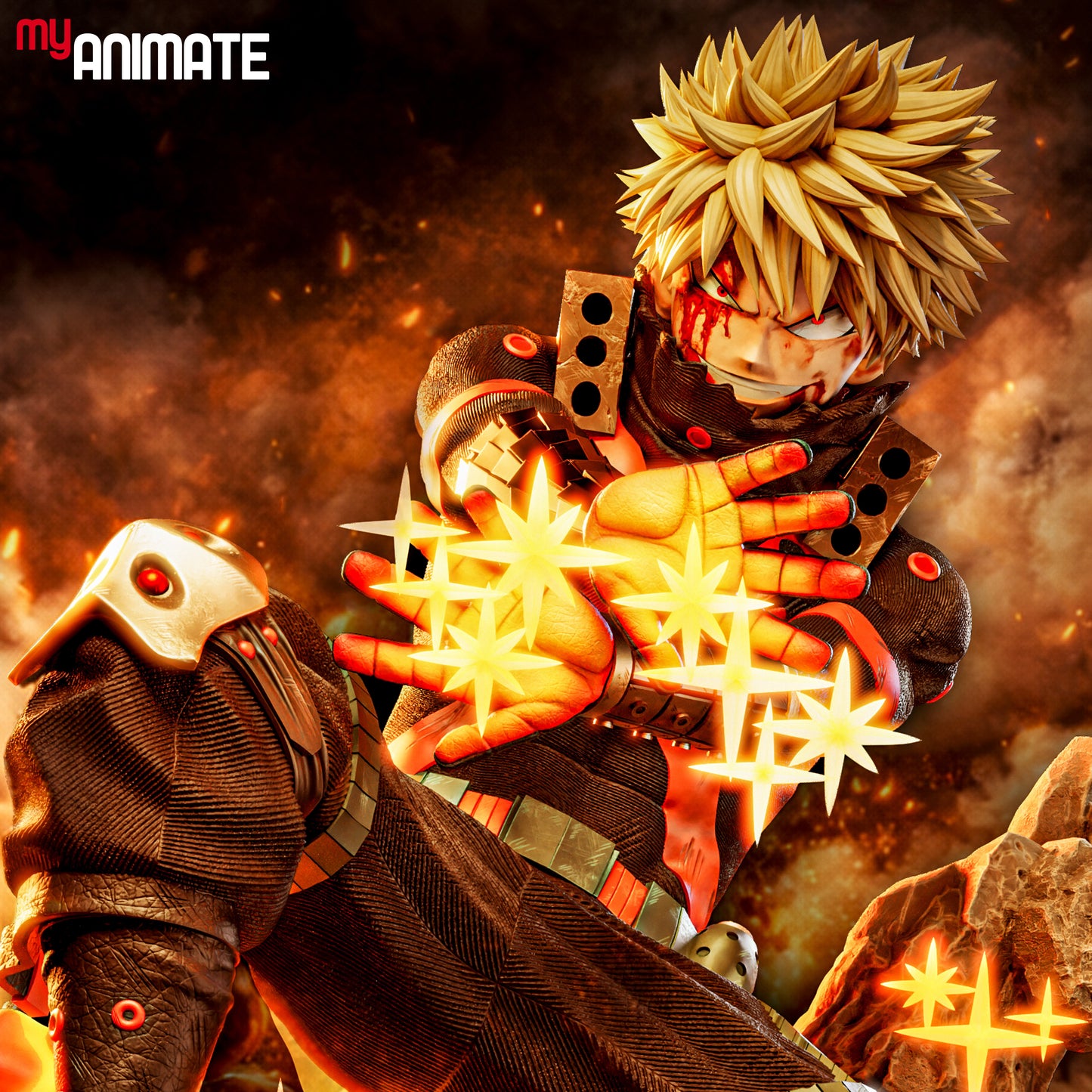 Bakugo | My Hero Academia | Handcrafted Figure