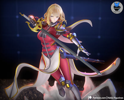 Cha Hae In | Solo Leveling | Handcrafted Figure