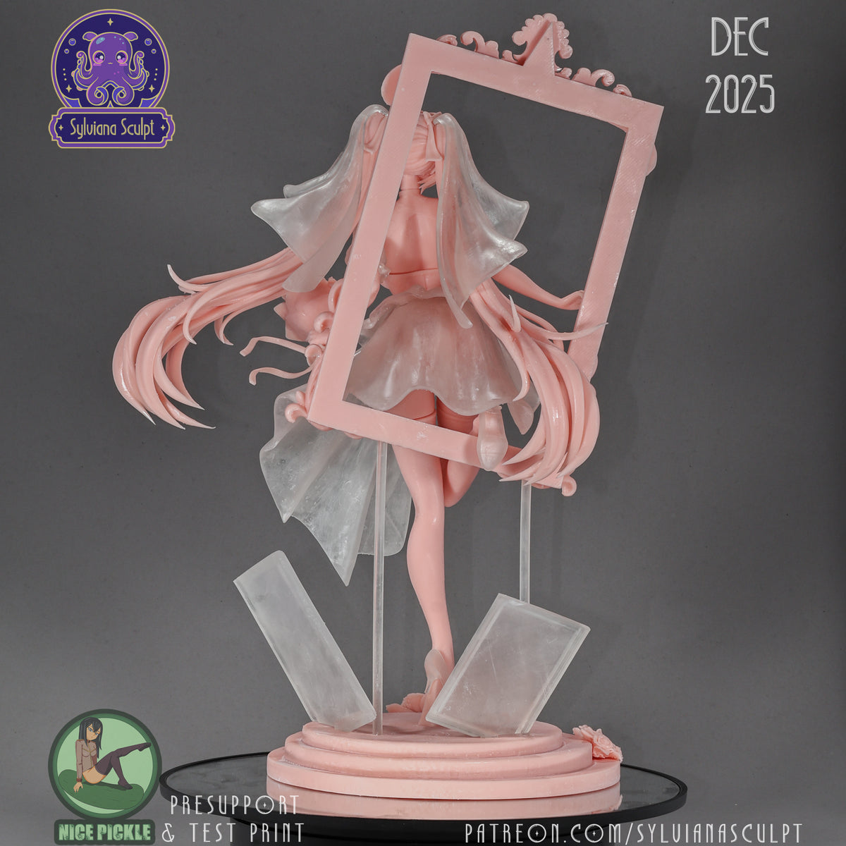 Glass Bride | Handcrafted Figure