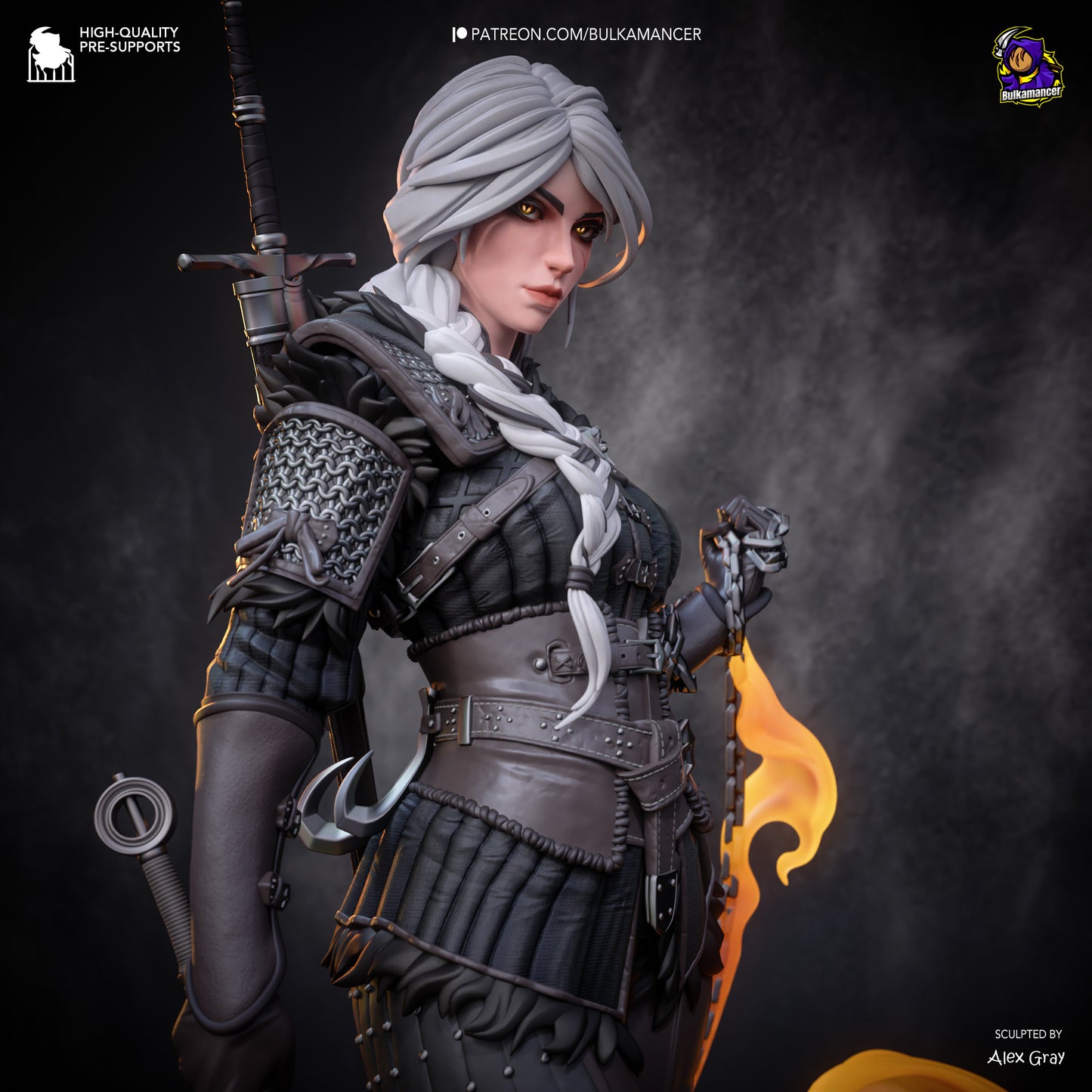 Ciri | The Witcher 4 | Handcrafted Figure