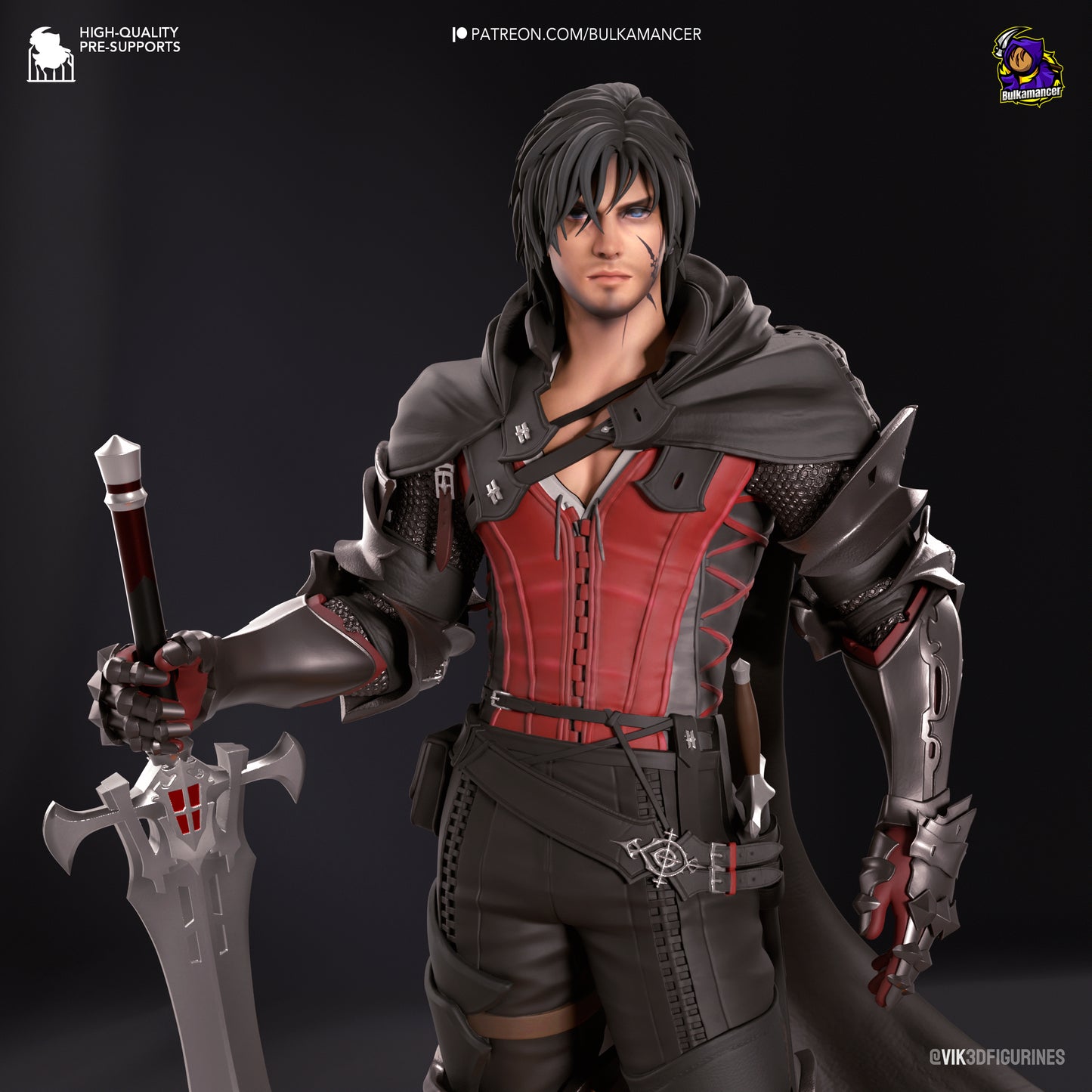 Clive Rosfield | Final Fantasy VI | Handcrafted Figure