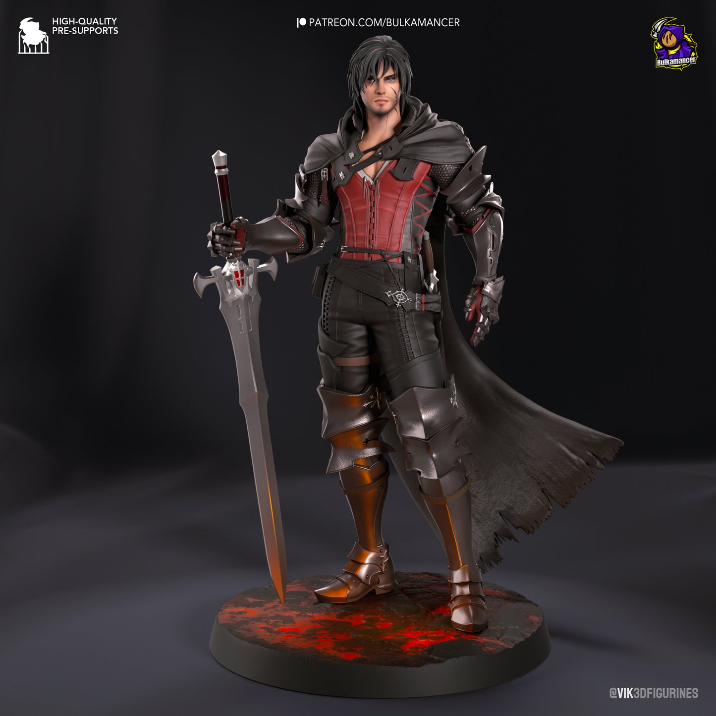 Clive Rosfield | Final Fantasy VI | Handcrafted Figure