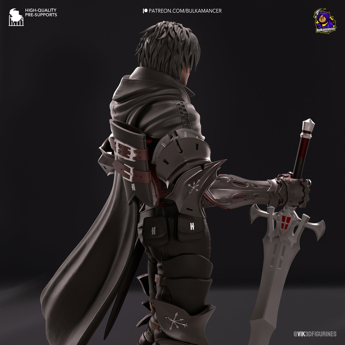Clive Rosfield | Final Fantasy VI | Handcrafted Figure