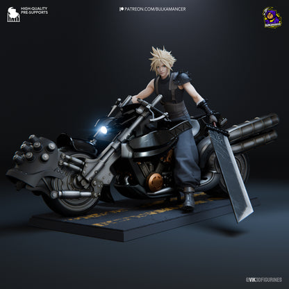 Cloud | Final Fantasy VII | Handcrafted Figure