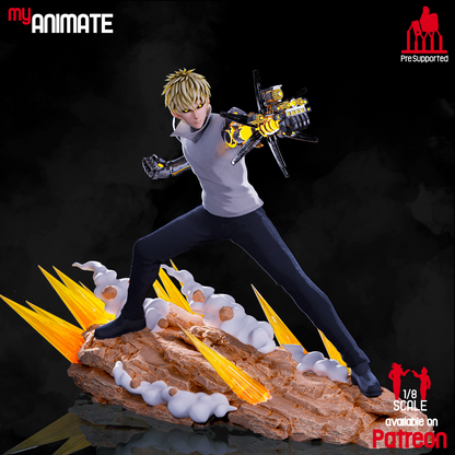 Genos | One Punch Man | Handcrafted Figure