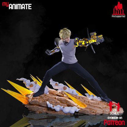 Genos | One Punch Man | Handcrafted Figure