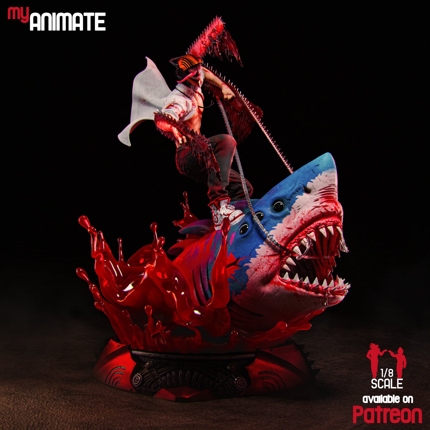 Heart of the Chainsaw | Chainsaw | Handcrafted Figure