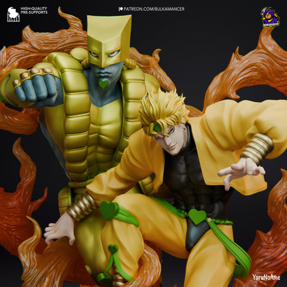 Dio and the World | Jojo's Bizarre Adventure | Handcrafted Figure