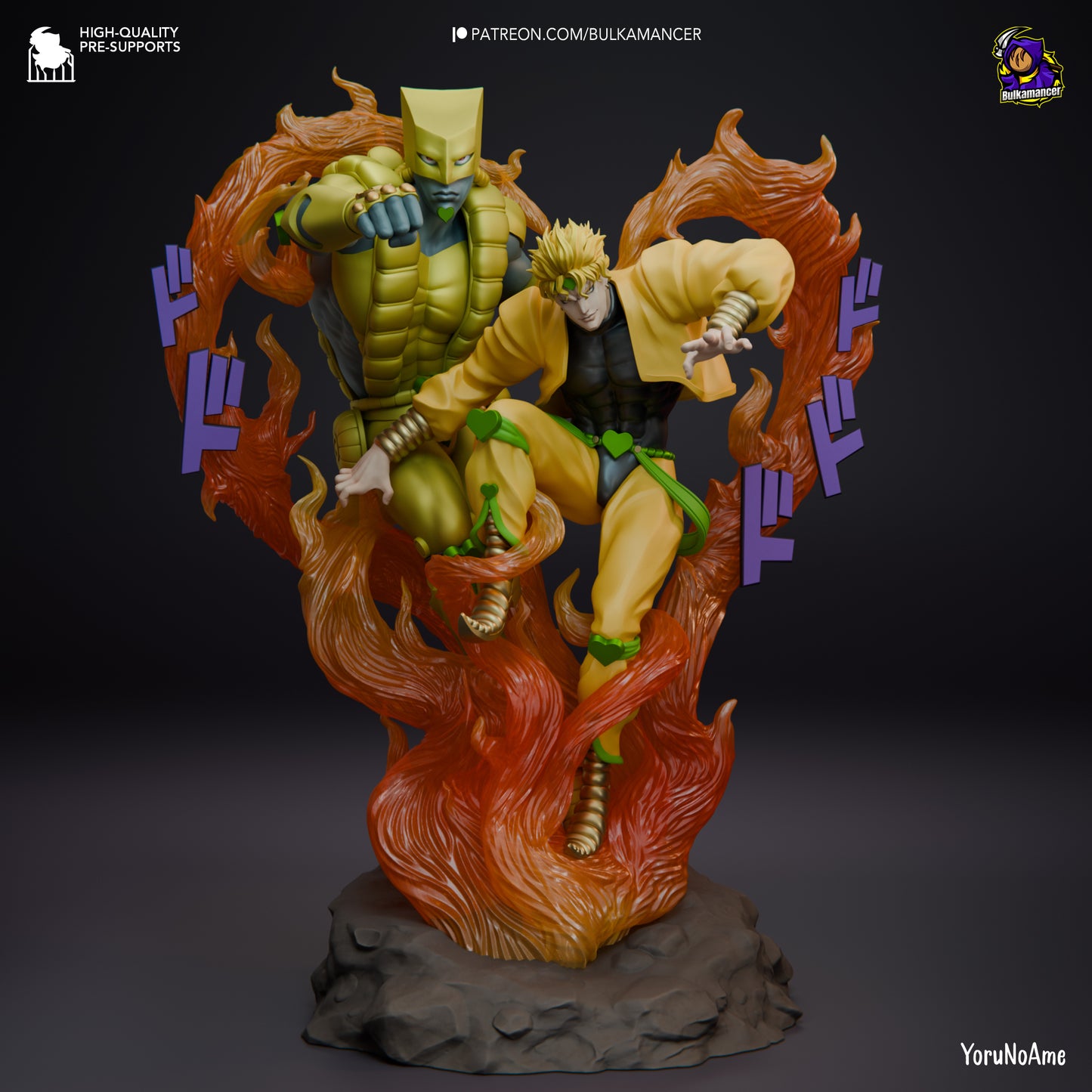 Dio and the World | Jojo's Bizarre Adventure | Handcrafted Figure