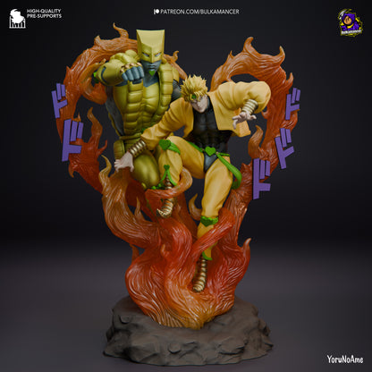 Dio and the World | Jojo's Bizarre Adventure | Handcrafted Figure