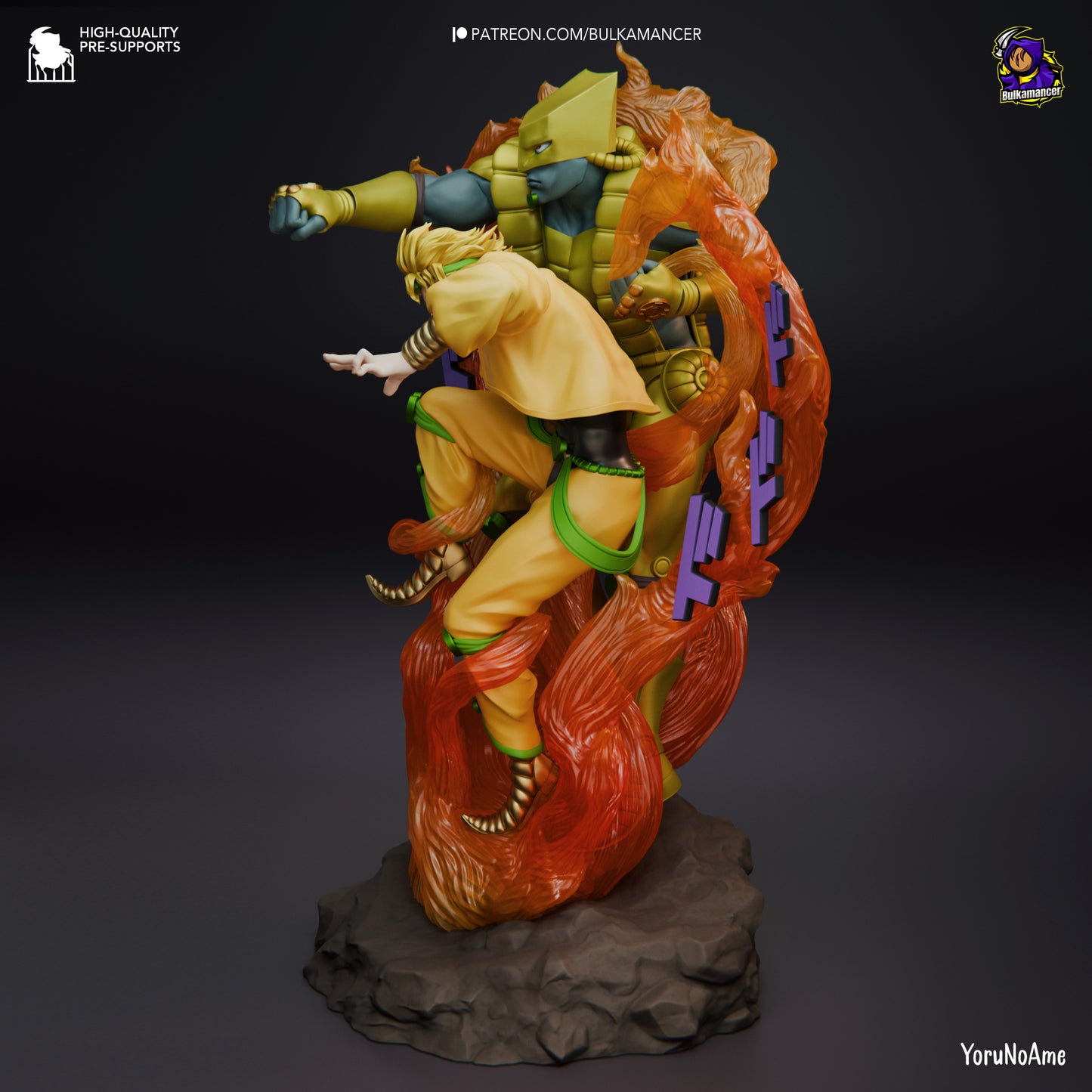 Dio and the World | Jojo's Bizarre Adventure | Handcrafted Figure