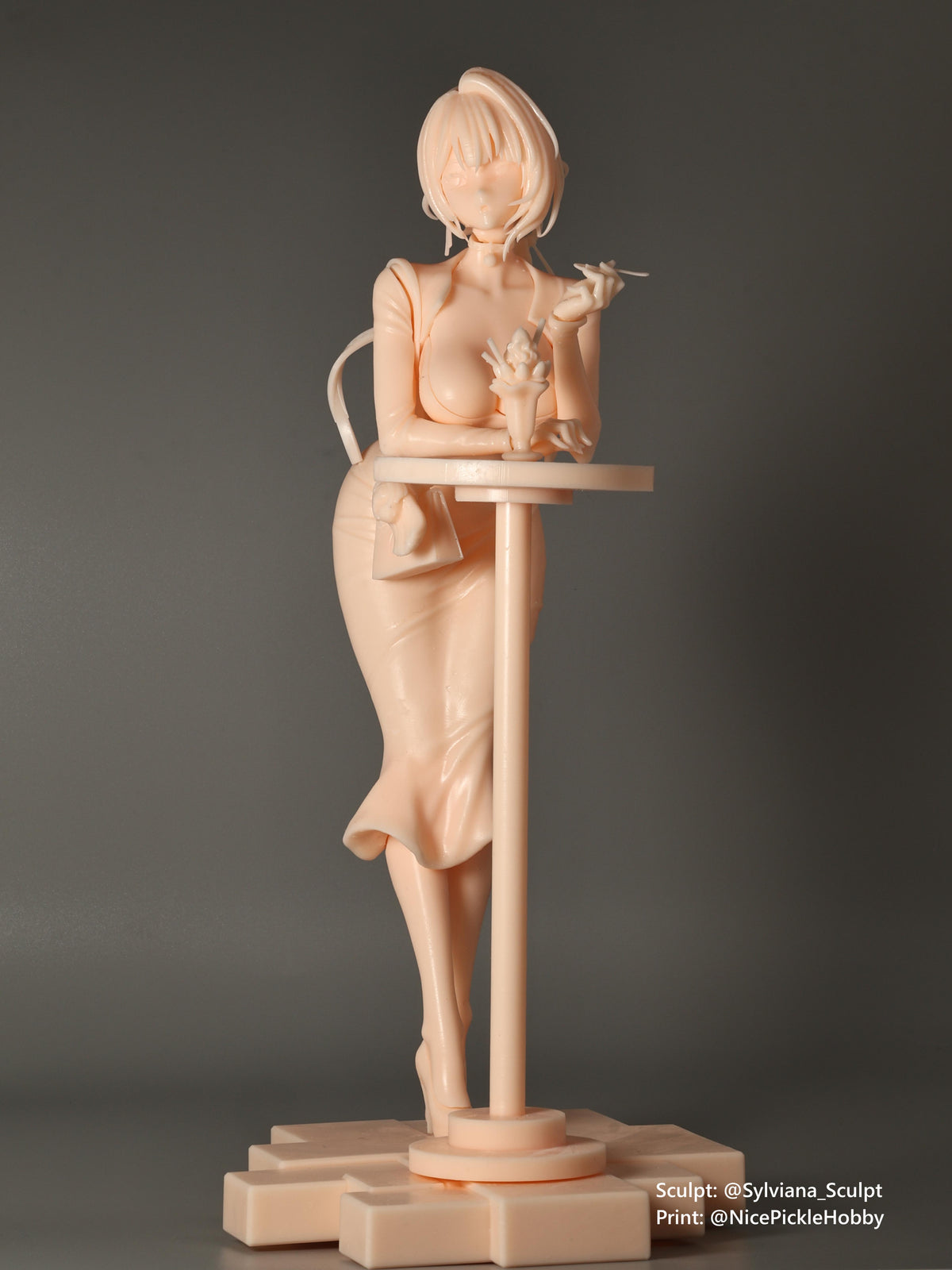 Crimson Agent | Handcrafted Figure