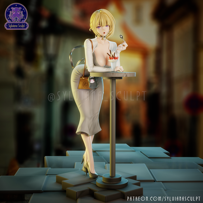 Crimson Agent | Handcrafted Figure