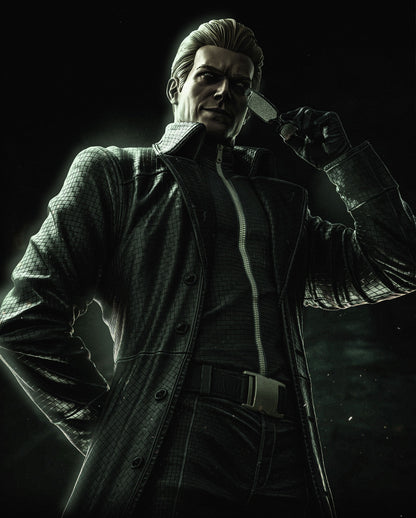 A. Wesker | Survival Horror Game | Handcrafted Figure