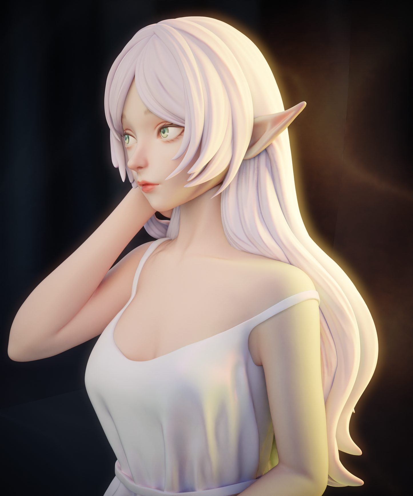 Ancient Elf Mage | Handcrafted Figure