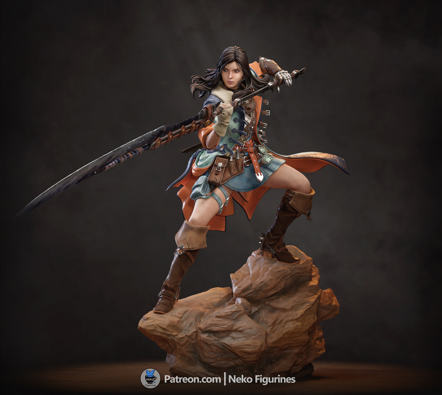 Hunter | Monster Hunter: World | Handcrafted Figure