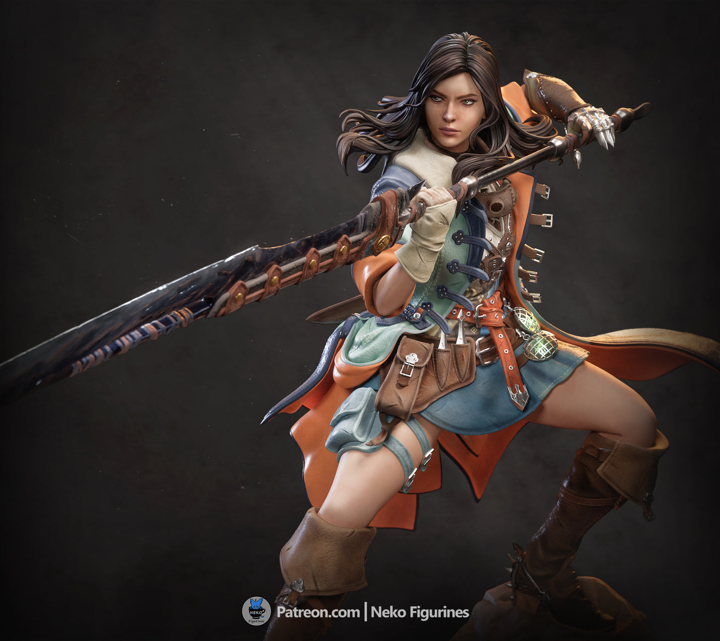 Hunter | Monster Hunter: World | Handcrafted Figure