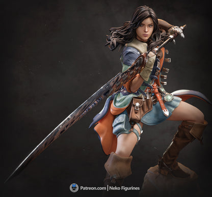 Hunter | Monster Hunter: World | Handcrafted Figure