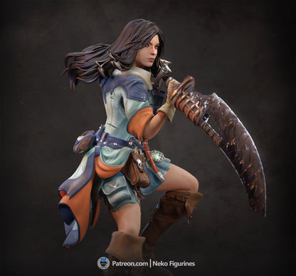 Hunter | Monster Hunter: World | Handcrafted Figure