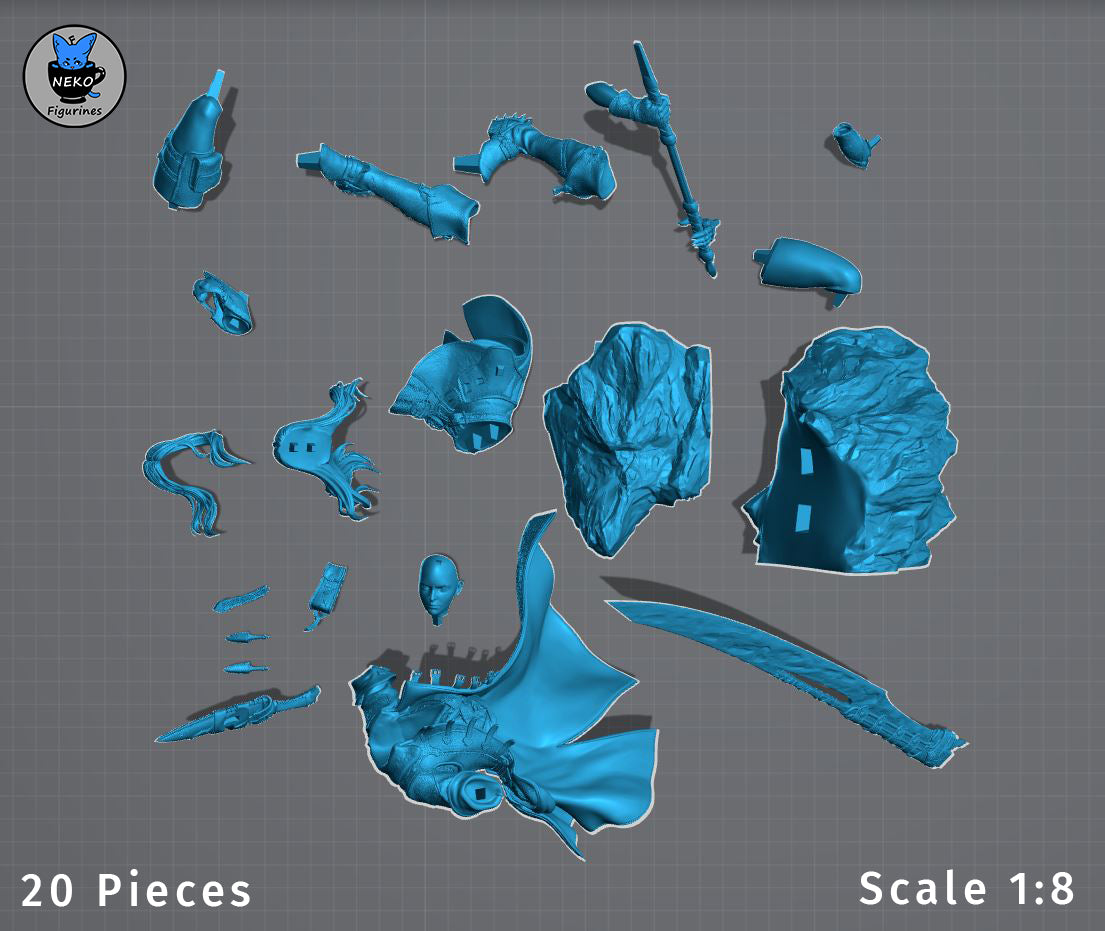 Hunter | Monster Hunter: World | Handcrafted Figure