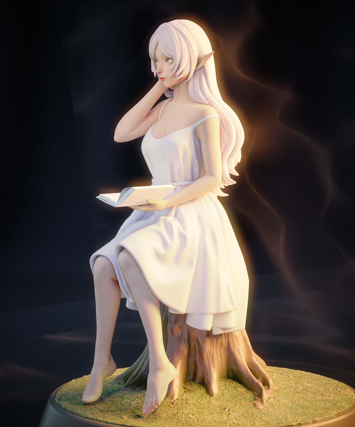 Ancient Elf Mage | Handcrafted Figure
