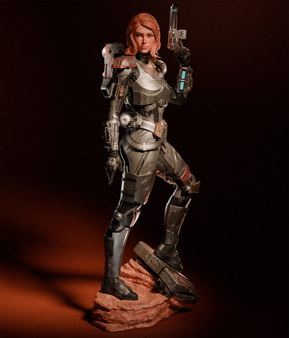 Galactic Mercenary | Handcrafted Figure
