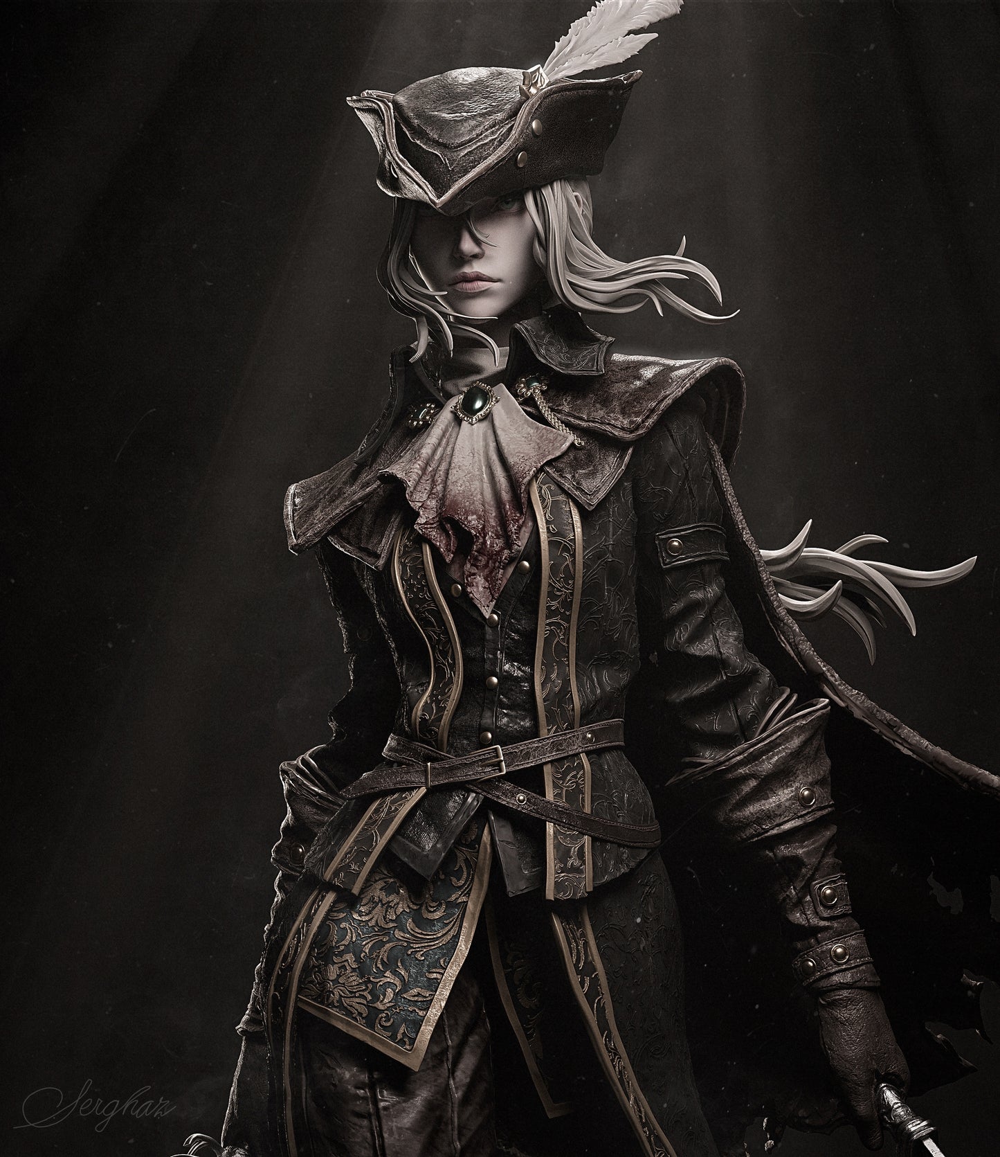 Lady Maria | Bloodborne | Handcrafted Figure