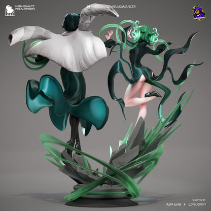 Fubuki and Tatsumaki | One-Punch Man | Handcrafted Figure