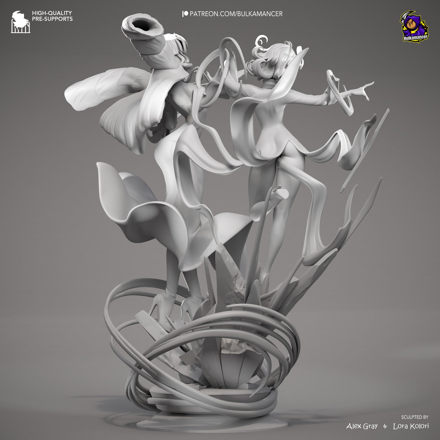 Fubuki and Tatsumaki | One-Punch Man | Handcrafted Figure