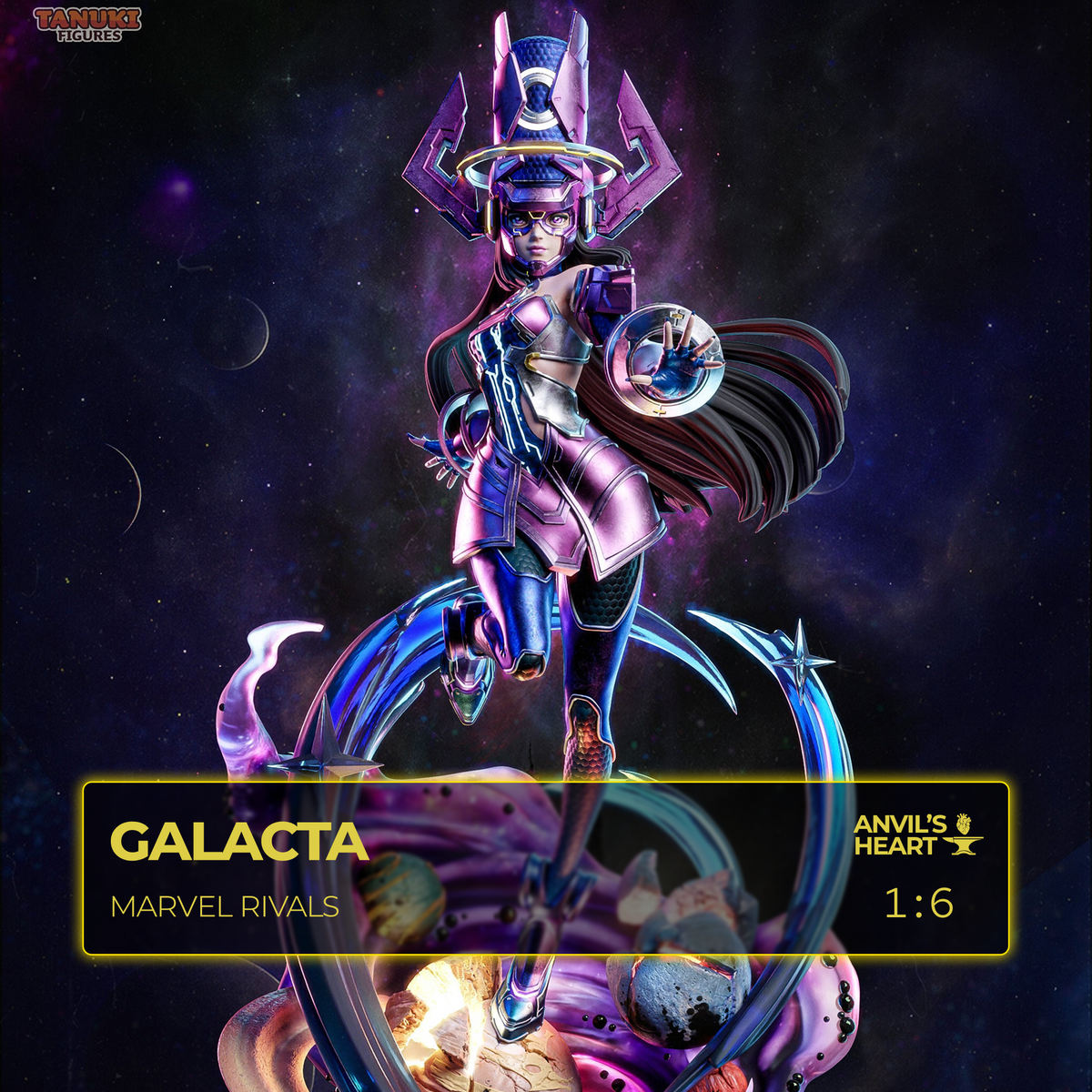 Cosmic Herald | Handcrafted Figure