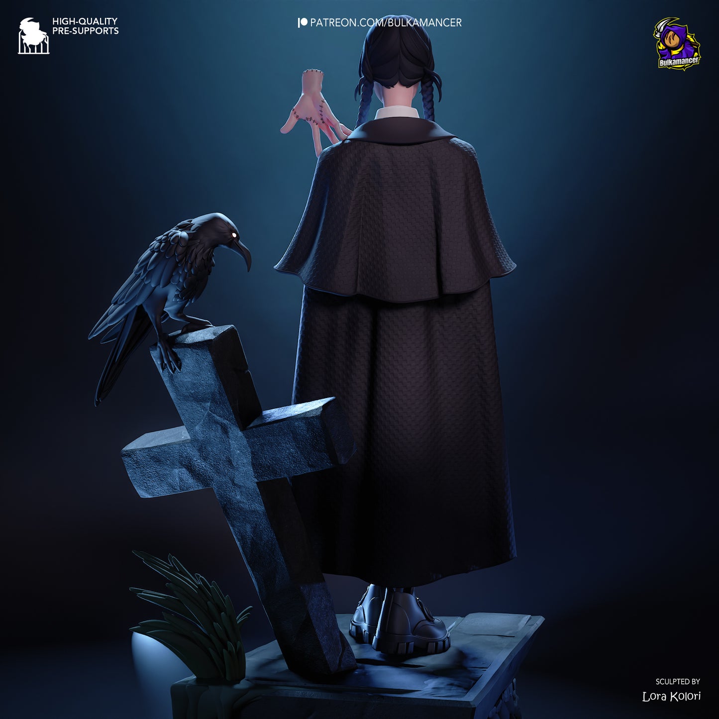 Wednesday | Wednesday series | Handcrafted Figure