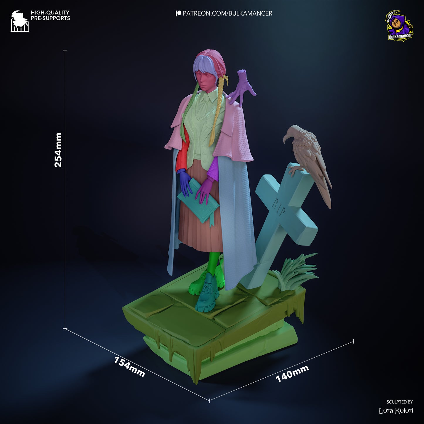 Wednesday | Wednesday series | Handcrafted Figure