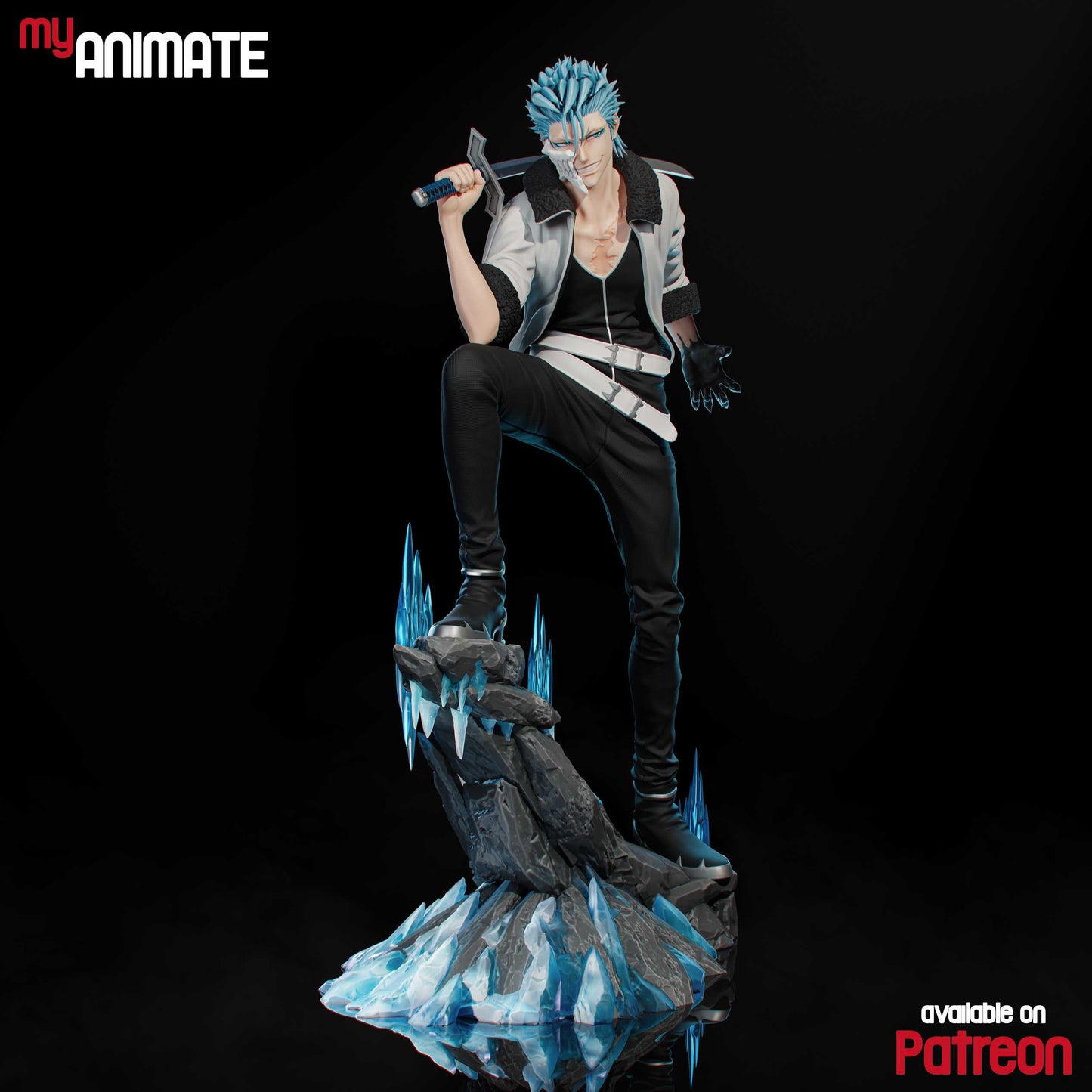 Grimmjow | Bleach | Handcrafted Figure