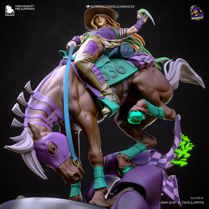 Gyro | Jojo's Bizarre Adventure | Handcrafted Figure