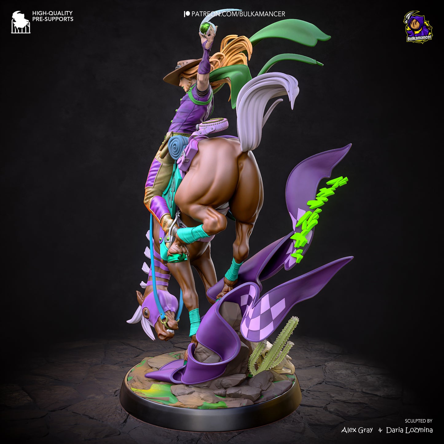 Gyro | Jojo's Bizarre Adventure | Handcrafted Figure