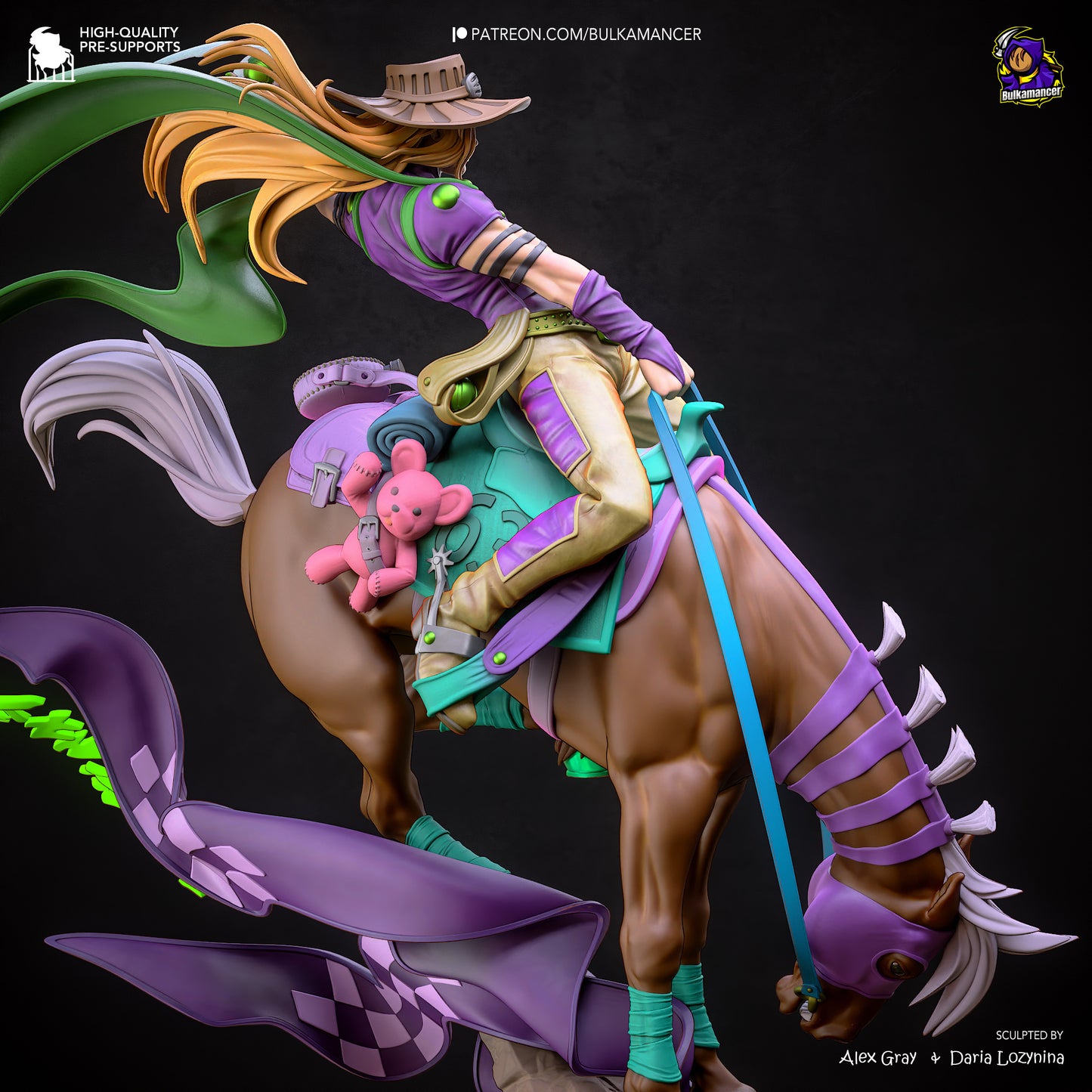 Gyro | Jojo's Bizarre Adventure | Handcrafted Figure
