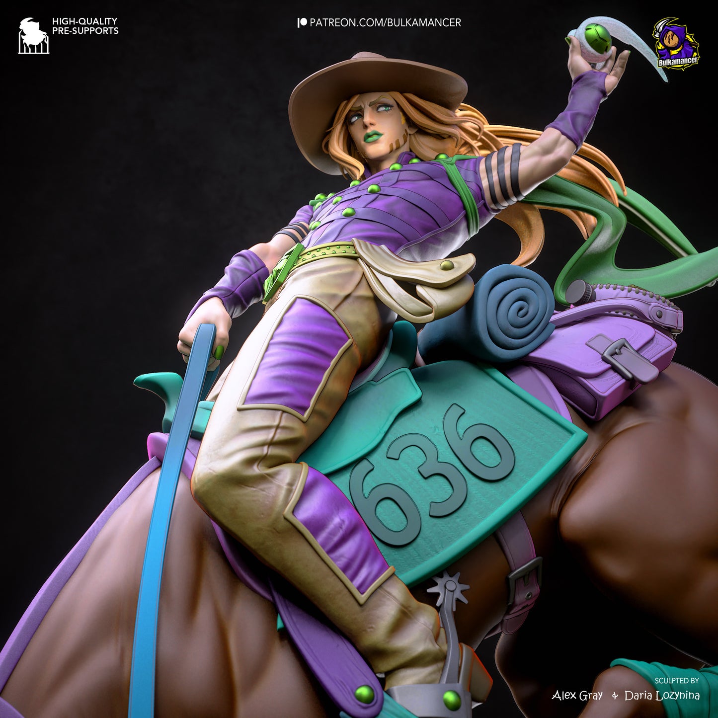 Gyro | Jojo's Bizarre Adventure | Handcrafted Figure