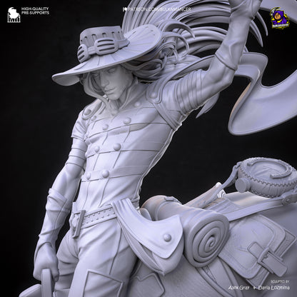 Gyro | Jojo's Bizarre Adventure | Handcrafted Figure