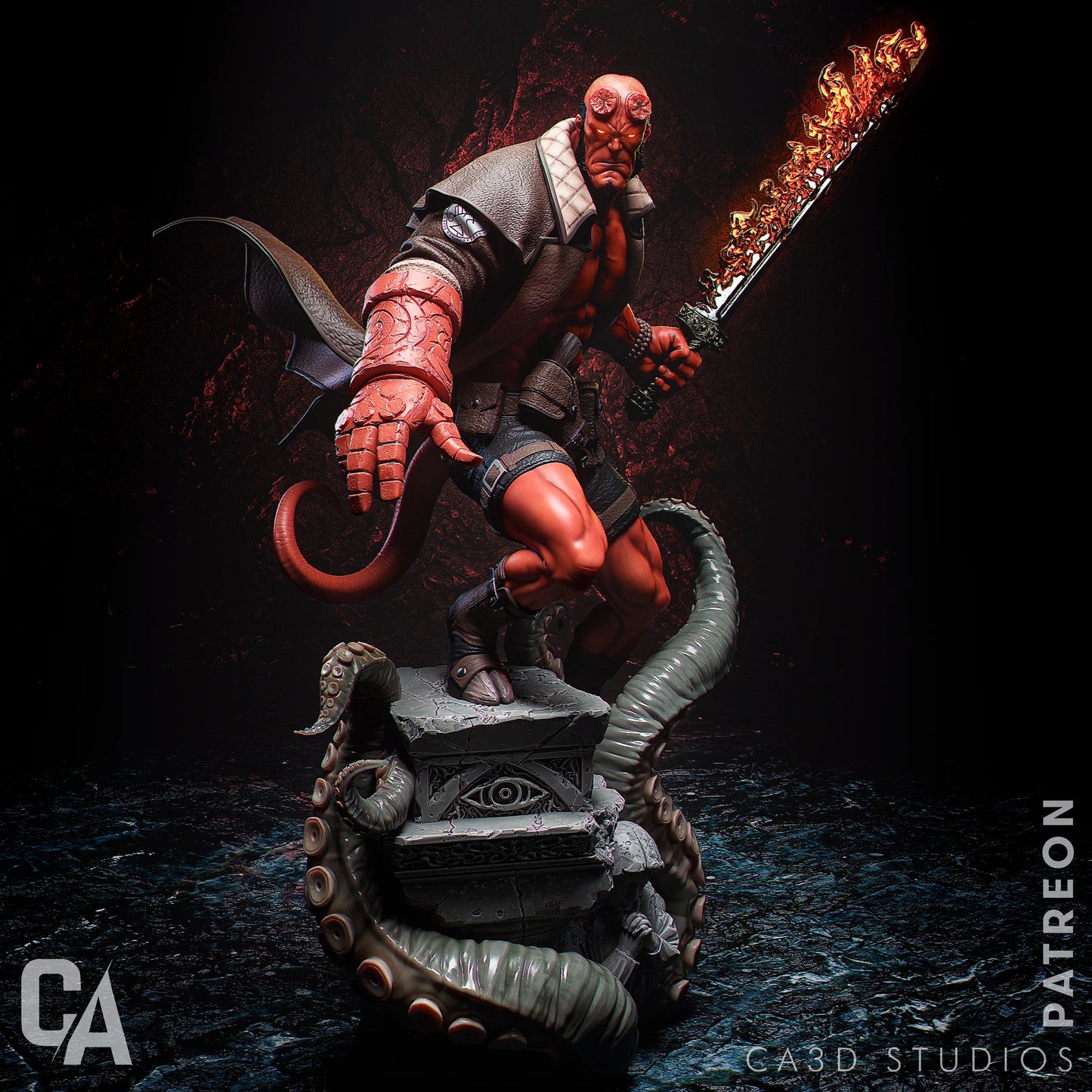 Hellboy | Handcrafted Figure