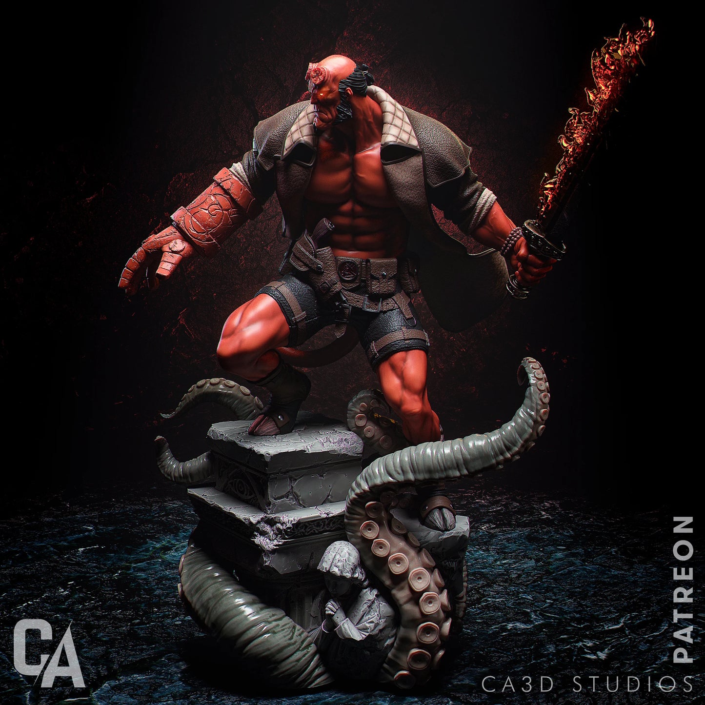 Hellboy | Handcrafted Figure