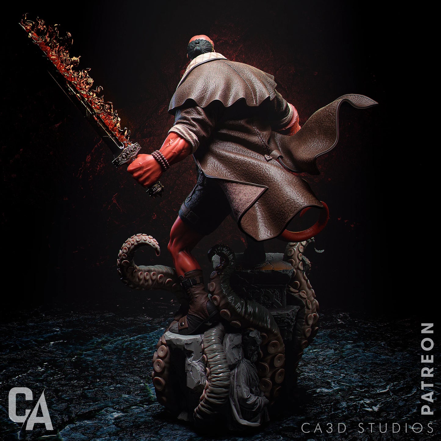 Hellboy | Handcrafted Figure